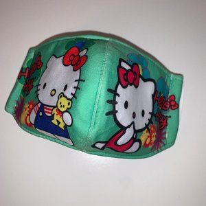 GIRLS HELLO KITTY FASHION FACE MASK - WASHABLE